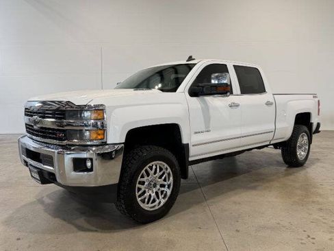 Used 2015 Chevrolet Silverado 3500 LTZ w/ Duramax Plus Package AWD/4WD image 1