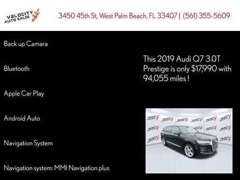 Used 2019 Audi Q7 3.0T Prestige w/ Prestige Package AWD/4WD image 35