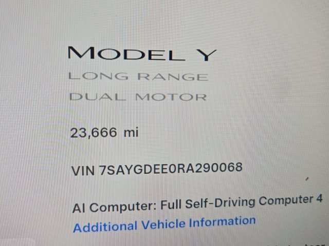 Used 2024 Tesla Model Y Long Range AWD/4WD image 5
