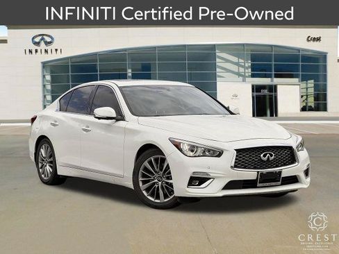 Certified 2023 INFINITI Q50 Luxe w/ Cargo Package RWD image 2