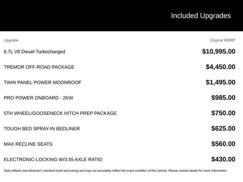 New 2026 Ford F350 Platinum w/ Tremor Off-Road Package image 19