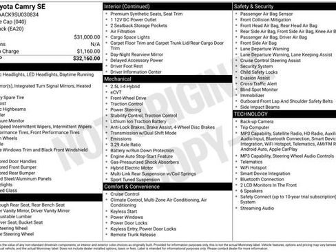Used 2025 Toyota Camry SE image 7