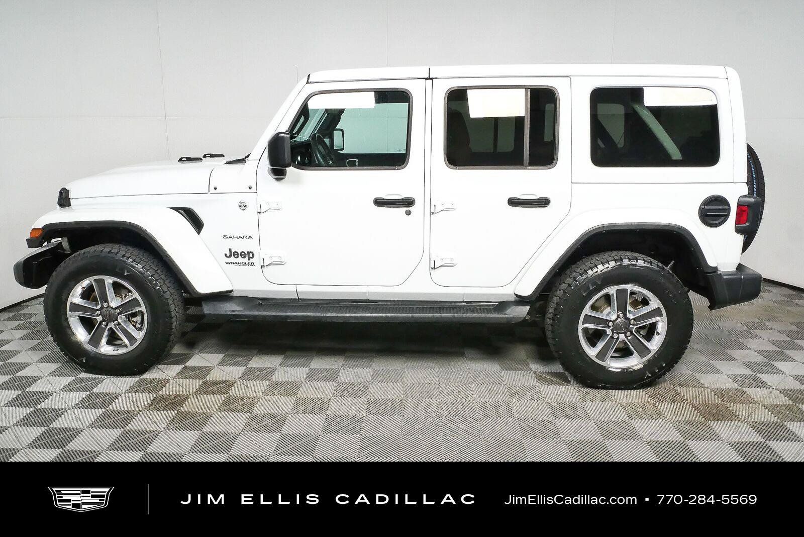 Used 2021 Jeep Wrangler Unlimited Sahara AWD/4WD image 29