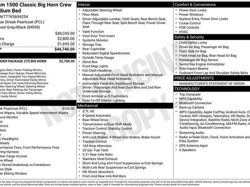 Used 2019 RAM 1500 Big Horn image 6