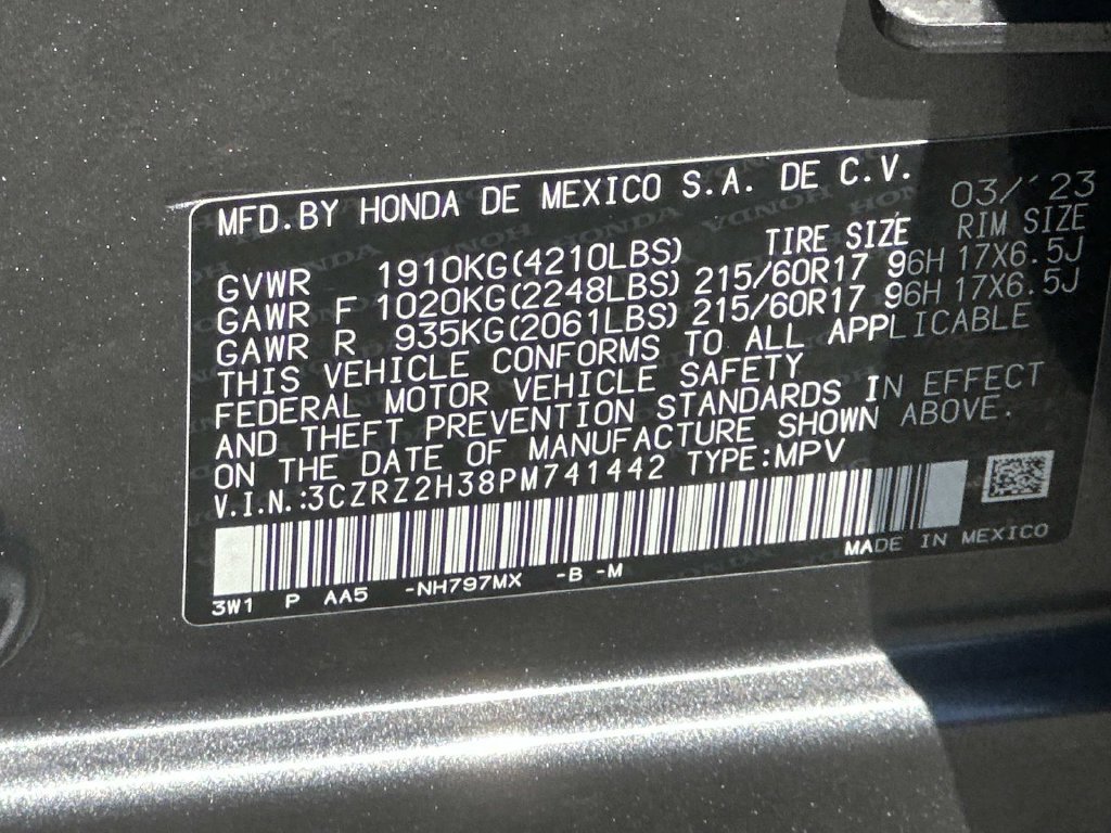 Used 2023 Honda HR-V LX image 30