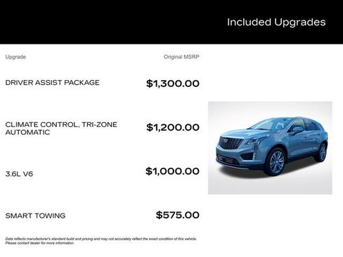 New 2026 Cadillac XT5 Premium Luxury w/ Driver Assist Package FWD image 3