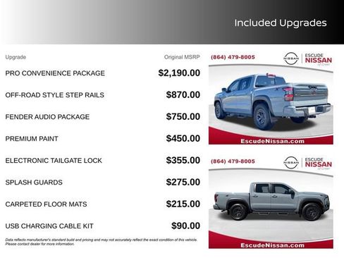 Certified 2025 Nissan Frontier Pro-X w/ Pro Convenience Package RWD image 14