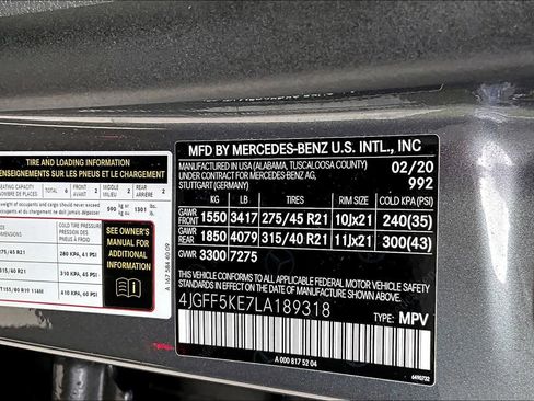 Used 2020 Mercedes-Benz GLS 450 4MATIC image 34