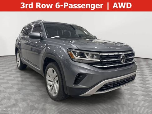 Used 2021 Volkswagen Atlas SEL AWD/4WD image 1