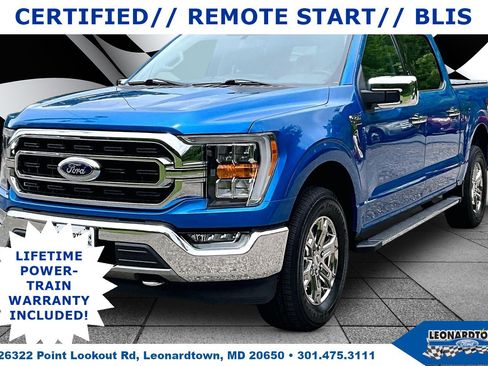 Certified 2021 Ford F150 XLT w/ Equipment Group 302A High AWD/4WD image 1