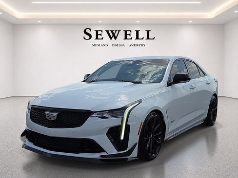 Used 2022 Cadillac CT4 V Blackwing w/ Carbon Fiber 1 Package RWD image 1