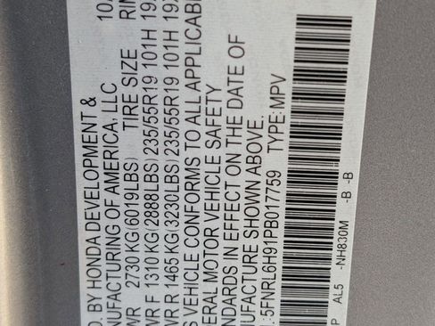 Used 2023 Honda Odyssey Elite image 22