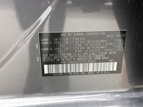 Used 2025 Subaru Crosstrek 2.5i Wilderness w/ Crosstrek Mirror Package image 11