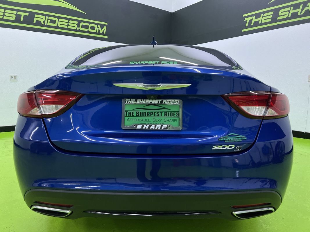 Used 2016 Chrysler 200 S w/ Navigation & Sound Group I FWD image 8