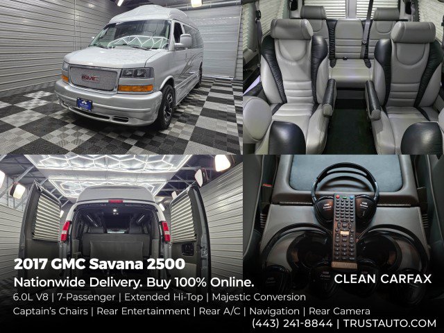 Used 2017 GMC Savana 2500 Extended RWD image 1