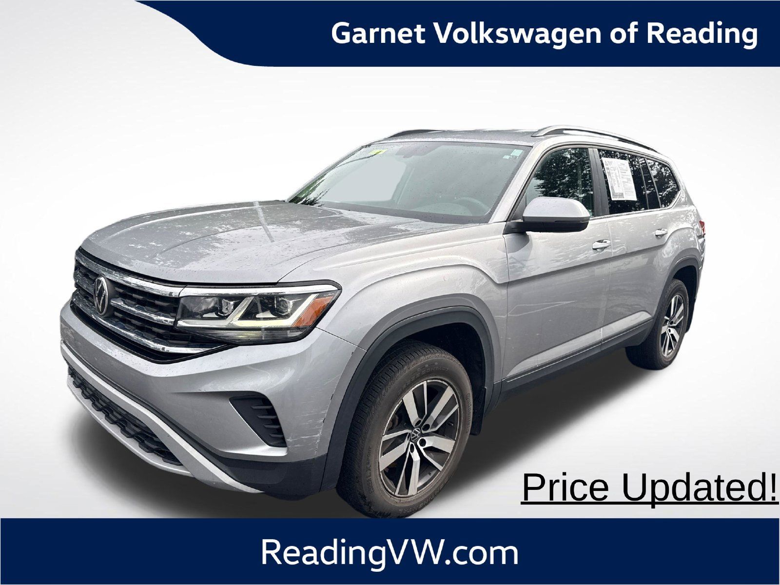 Used 2022 Volkswagen Atlas SE AWD/4WD 360° Tour