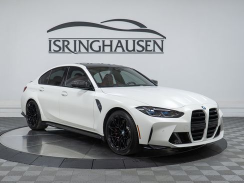 Used 2023 BMW M3 w/ M Carbon Exterior Package RWD image 3