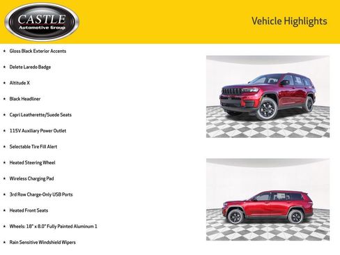 New 2025 Jeep Grand Cherokee L Altitude image 6