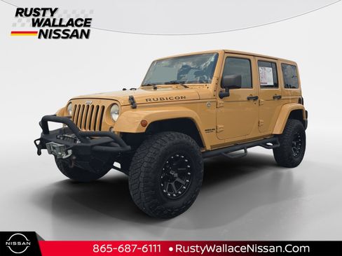 Used 2014 Jeep Wrangler Unlimited Rubicon w/ Dual Top Group AWD/4WD image 1
