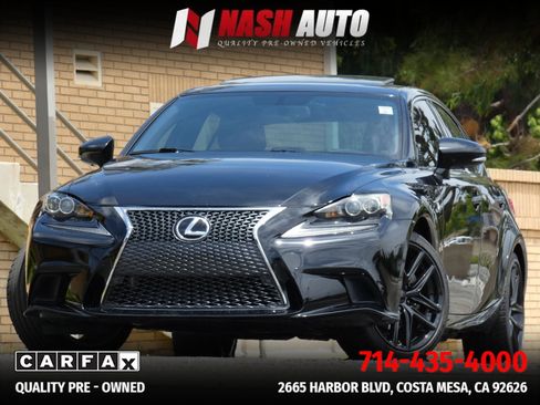 Used 2014 Lexus IS 250 w/ F-Sport Package RWD image 1