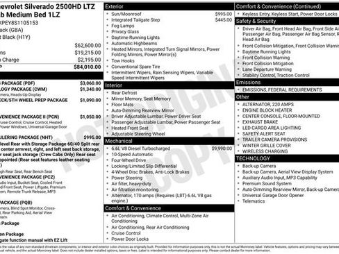 Used 2025 Chevrolet Silverado 2500 LTZ w/ LTZ Plus Package image 7