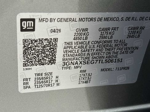 New 2026 Chevrolet Equinox ACTIV w/ Convenience Package III AWD/4WD image 33