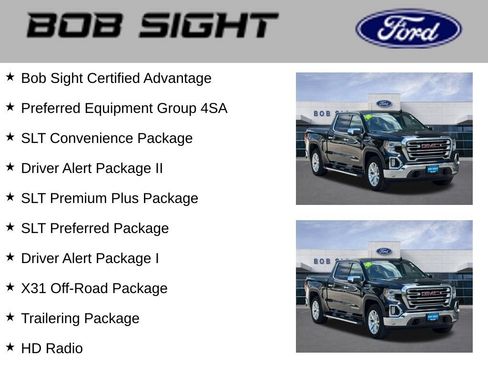 Used 2020 GMC Sierra 1500 SLT w/ SLT Premium Plus Package AWD/4WD image 3
