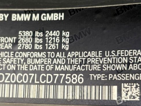 Used 2020 BMW M8 Convertible image 17