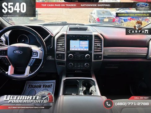 Used 2019 Ford F250 Platinum w/ Platinum Ultimate Package AWD/4WD image 46