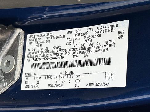 Used 2019 Ford Escape SEL AWD/4WD image 20
