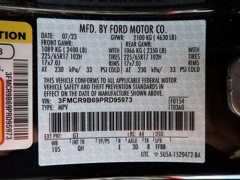 Used 2023 Ford Bronco Sport Big Bend w/ Convenience Package image 21