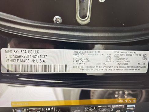 Used 2022 RAM 1500 Classic Warlock w/ Electronics Group image 15