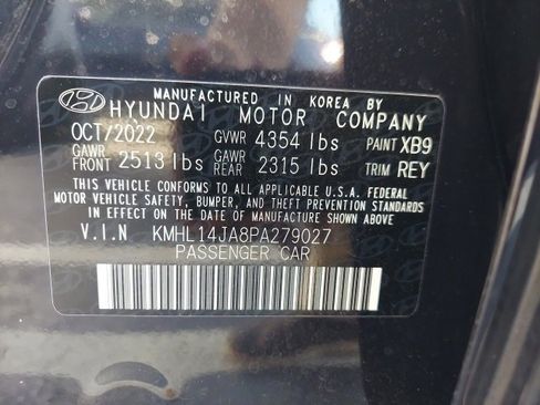 Certified 2023 Hyundai Sonata SEL w/ Convenience Package image 6