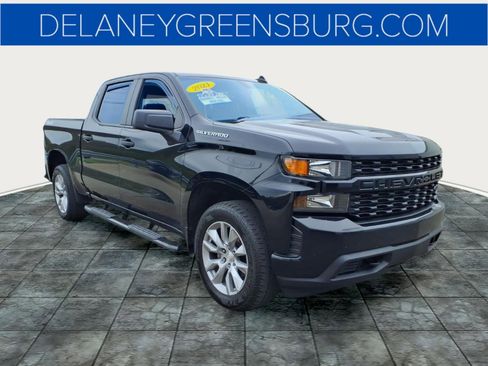 Used 2021 Chevrolet Silverado 1500 Custom AWD/4WD image 1