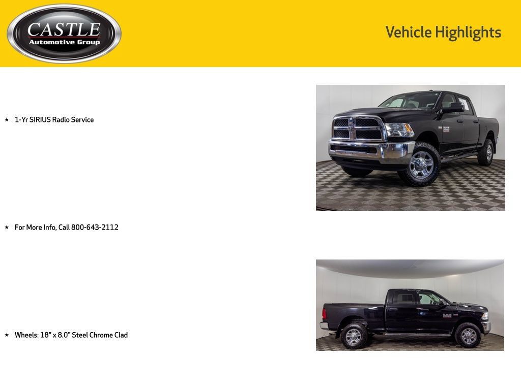 Used 2014 RAM 2500 Tradesman w/ Chrome Appearance Group AWD/4WD image 8