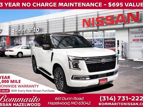 New 2026 Nissan Armada Platinum Reserve AWD/4WD image 1