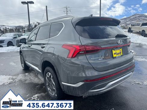 Used 2023 Hyundai Santa Fe Blue w/ Cargo Package image 5