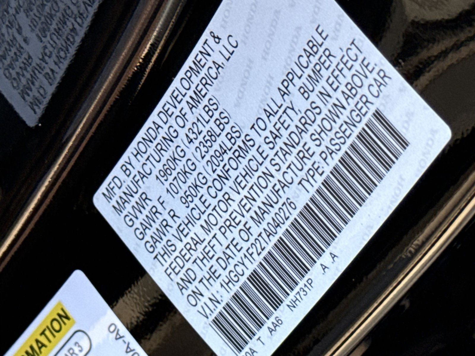 Used 2026 Honda Accord LX image 28
