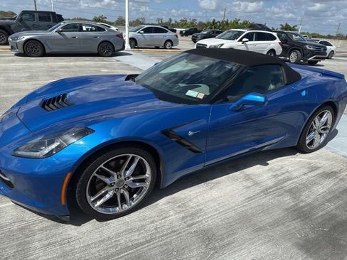Used 2016 Chevrolet Corvette Stingray Convertible w/ 3LT Preferred Equipment Group image 1