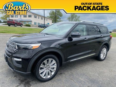 Used 2021 Ford Explorer Limited w/ Hybrid Equipment Group 310A AWD/4WD image 3