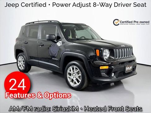 Certified 2022 Jeep Renegade Latitude w/ Convenience Group AWD/4WD image 1