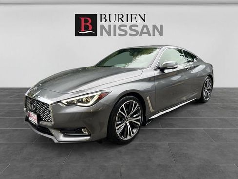Used 2022 INFINITI Q60 3.0t Luxe w/ Essential Package RWD image 1