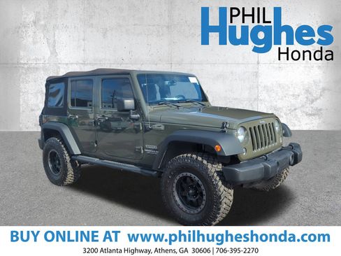 Used 2015 Jeep Wrangler Unlimited Sport w/ Quick Order Package 24S image 1