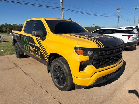 Used 2023 Chevrolet Silverado 1500 Custom w/ LPO, Dark Essentials Package RWD image 3