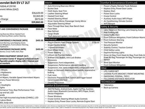 Used 2020 Chevrolet Bolt LT image 14