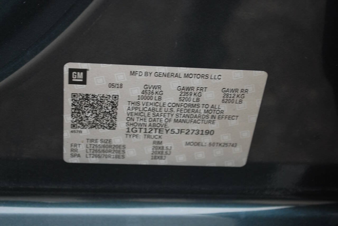 Used 2018 GMC Sierra 2500 SLT w/ Duramax Plus Package AWD/4WD image 44