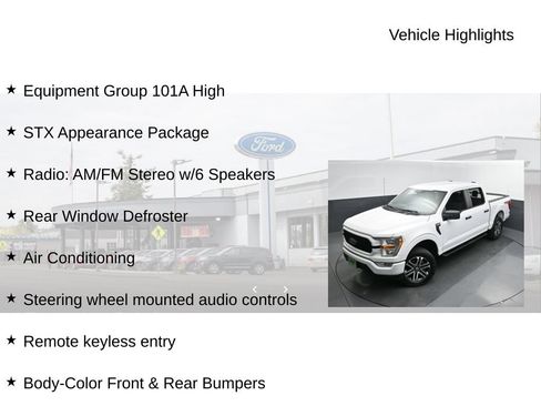 Used 2022 Ford F150 XL w/ STX Appearance Package AWD/4WD image 9