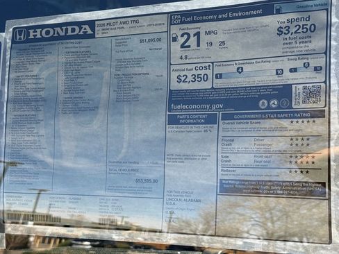 New 2026 Honda Pilot Touring image 27