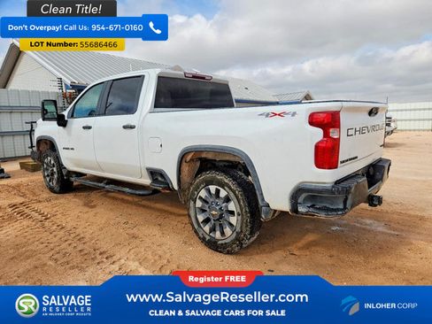 Used 2023 Chevrolet Silverado 2500 Custom w/ Custom Convenience Package AWD/4WD image 3