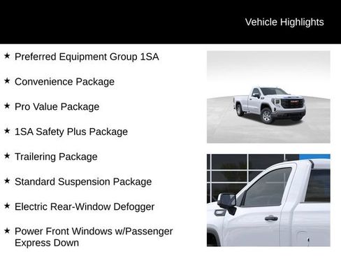 New 2025 GMC Sierra 1500 Pro w/ Pro Value Package AWD/4WD image 8